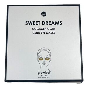 Sweet Dreams Collagen Glow Gold (5 Pack) Eye Masks in Box  Glowiest NEW NIB